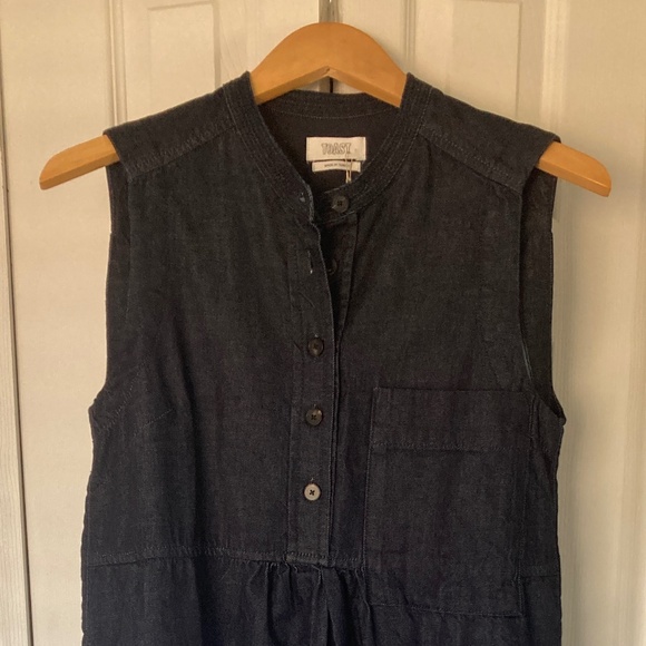 NWT: Toast Uk - Indigo Denim Dress (US 4/UK 8) - Picture 2 of 8